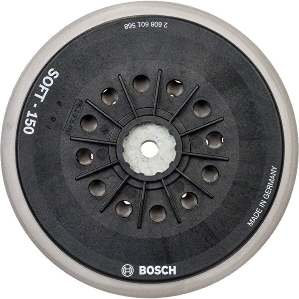 Bosch Bosch 150 Mm Çok Delikli Zımpara Tabanı Yumuşak 2608601568