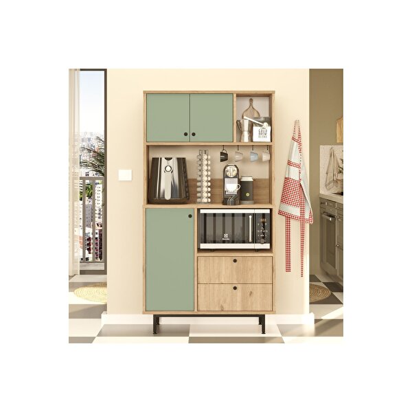 L'occi Concept Modway Serisi Kahve Köşesi Çok Amaçlı Dolap Mutfak