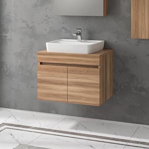Denko Banyo Denko Etna 65 Cm Mdf Hazar Banyo Dolabı Alt Modül