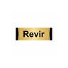 Revir 7x20cm Altın Renk Metal Yönlendirme Levhası
