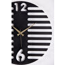 Retro Metal Siyah Duvar Saati 1,5 Mm Kalınlık 41x41 Cm