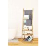 Digithome Bambu 3 Raflı Havlu Askısı Banyo Düzenleyici Havluluk Organizer Db-0006