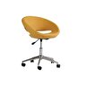 Dekormila Total Sarı Deri Çalışma Koltuğu
