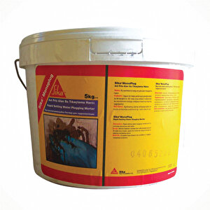 Monoplug Gri Su Tıkaç Harcı 5 Kg