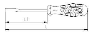 4770 Lokma Uçlu Tornavida 13 mm