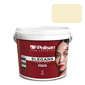 Elegans Extra Yarımat İç Cephe Boyası 2,5 Litre Açık Fildişi
