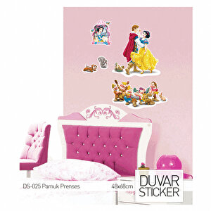 Disney Pamuk Prenses Duvar Sticker