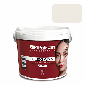 Elegans Extra Yarımat İç Cephe Boyası 2,5 Litre Yalın Beyaz