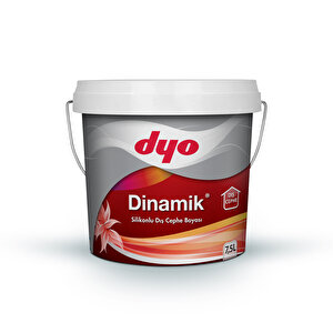 Dinamik Silikonlu Diş Cephe 7,5 Lt Beyaz