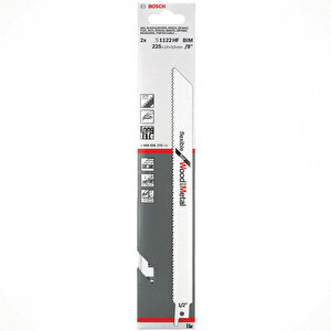 Esnek Metal - Ahşap Kesme Tilki Kuyruğu Bıçağı 225 mm
