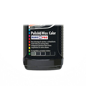 Renkli Nano Parlatıcı ve Koruyucu Cila - Siyah 250 ml