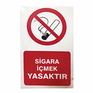 Pvc Yönlendirme Levhaları C Sigara İçmek Yasaktır