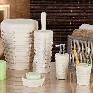 Palm Banyo Aksesuarı Sıvı Sabunluk Bej