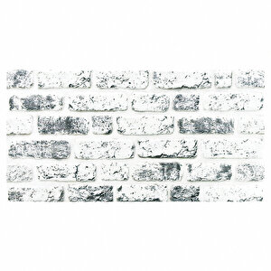 Tİ-09 Eskitme Antik Beyaz Strafor Duvar