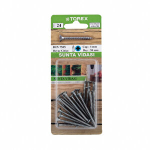 Sunta Vidası DIN 7505 4 mm 4x50 mm