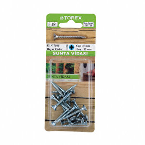 Sunta Vidası DIN 7505 5 mm 5x35 mm