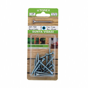 Sunta Vidası DIN 7505 5 mm 5x40 mm