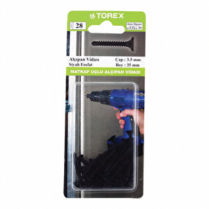 Alçıpan Vidası , Matkap Uçlu 3,5x35 mm