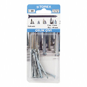 Çelik Çivi Galvaniz 4x60 mm