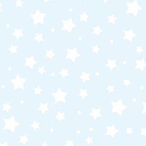 106-2 Bn Wallpapers Mavi Yıldız Desenli Çocuk Odası Duvar Kağıdı