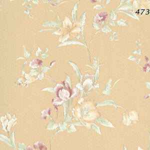 473 Halley Fashion Çiçek Desen Duvar Kağıdı