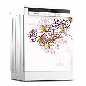 Tilki Dünyası Bulaşık Makinesi Kapak Sticker 0175 Tilki/76190
