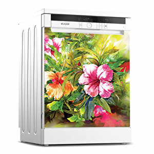Tilki Dünyası Bulaşık Makinesi Kapak Sticker 0148 Tilki/76163