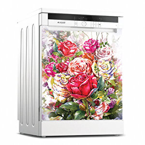 Tilki Dünyası Bulaşık Makinesi Kapak Sticker 0147 Tilki/76162