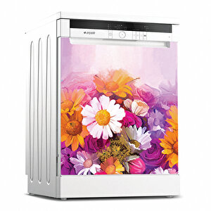 Tilki Dünyası Bulaşık Makinesi Kapak Sticker 0129 Tilki/76144