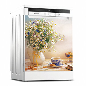 Tilki Dünyası Bulaşık Makinesi Kapak Sticker 0117 Tilki/76132