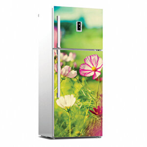 Tilki Dünyası Buzdolabı Kapağı Kaplama Sticker 0222 Tilki/75939