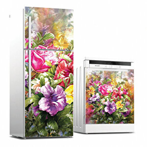 Tilki Dünyası Buzdolabı Ve Bulaşık Makinesi Takım Sticker 0133 Tilki/75877