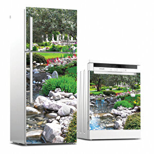 Tilki Dünyası Buzdolabı Ve Bulaşık Makinesi Takım Sticker 0124 Tilki/75868
