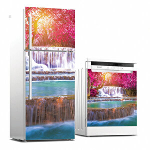 Tilki Dünyası Buzdolabı Ve Bulaşık Makinesi Takım Sticker 0122 Tilki/75866