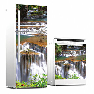 Tilki Dünyası Buzdolabı Ve Bulaşık Makinesi Takım Sticker 0118 Tilki/75862