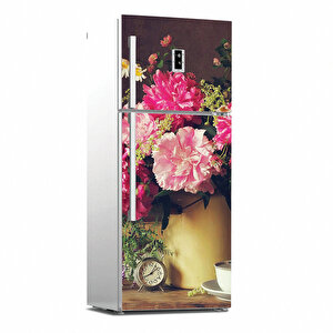 Tilki Dünyası Buzdolabı Kapağı Kaplama Sticker 0178 Tilki/75834