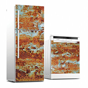 Tilki Dünyası Buzdolabı Ve Bulaşık Makinesi Takım Sticker 0096