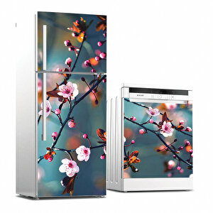 Tilki Dünyası Buzdolabı Ve Bulaşık Makinesi Takım Sticker 0080
