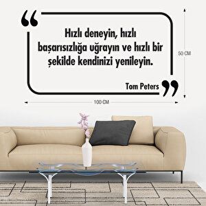 Tilki Dünyası Dekoratif Duvar Yazısı Sticker 013 Tilki/75181