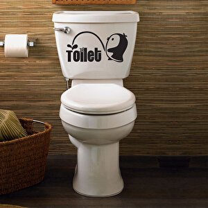 Tilki Dünyası Sevimli Penguen Klozet Kapağı Ve Banyo Sticker Tilki/73941