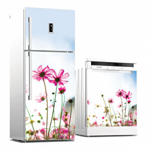 Tilki Dünyası Buzdolabı, Bulaşık Makinesi Ve Ocak Arkası Set Yapışkanlı Folyo 0008
