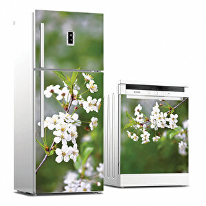 Tilki Dünyası Buzdolabı Ve Bulaşık Makinesi Takım Sticker 0012