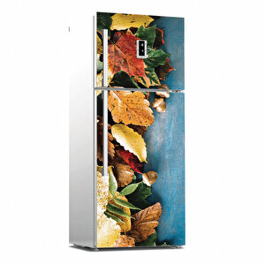 Tilki Dünyası Buzdolabı Kapağı Kaplama Sticker 0136 Tilki/74529