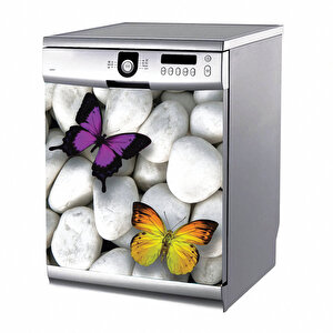 Tilki Dünyası Şirin Kelebekler Bulaşık Makinesi Stickerı Bs-155 Tilki/2142