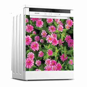 Tilki Dünyası Bulaşık Makinesi Kapak Sticker 0042