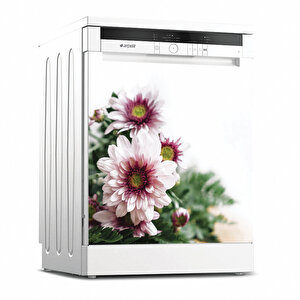 Tilki Dünyası Bulaşık Makinesi Kapak Sticker 0032