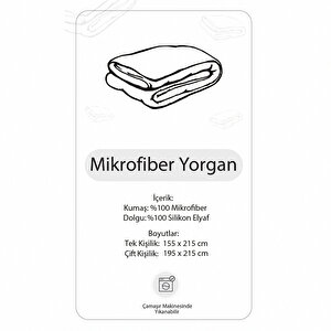 Mikrofiber Yorgan