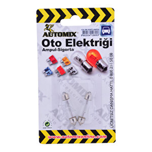12V 5W Sofit Ampul Seti 2 Adet