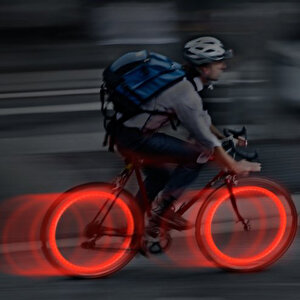 See'em Led Bisiklet Jantişığı 2li Paket Kırmızı