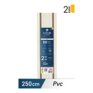 Classic SX PVC Korniş 2 Kanallı 250 cm